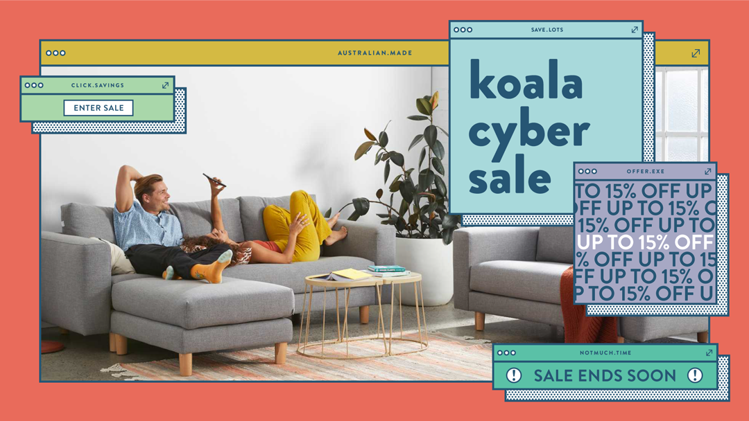 Koala ad style frame